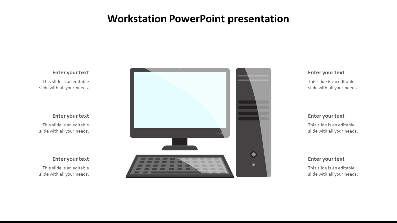 6 noded Workstation PowerPoint presentation